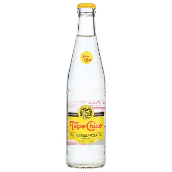 Pack of 24, Topo Chico Sparkling Mineral Water, 12 fl oz