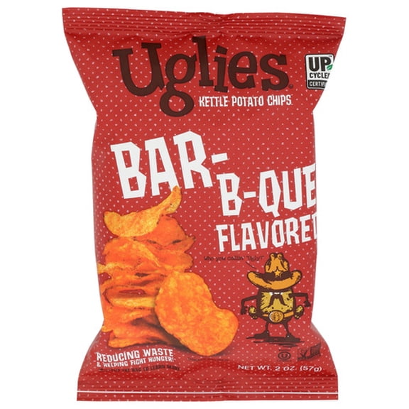 (Pack of 24) Uglies Chips Barbecue 2 Oz
