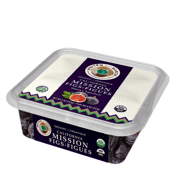 Pack of 24, United With Earth Eb Organic Mission Figs, 8 oz