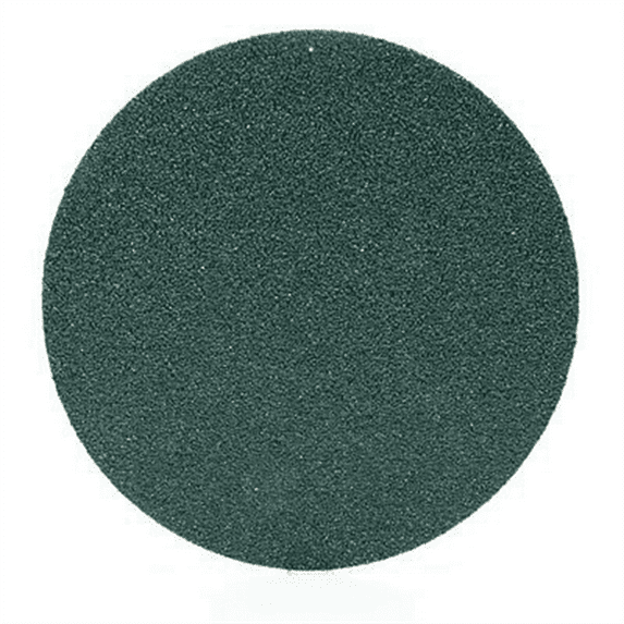 3M Green Corps 00525 255U Series Abrasive Disc, 8 in Dia, 36 Grit, Hook and Loop, Green