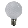 thumbnail image 1 of Pack of 25 Faceted LED G50 White Christmas Replacement Bulbs, 1 of 1