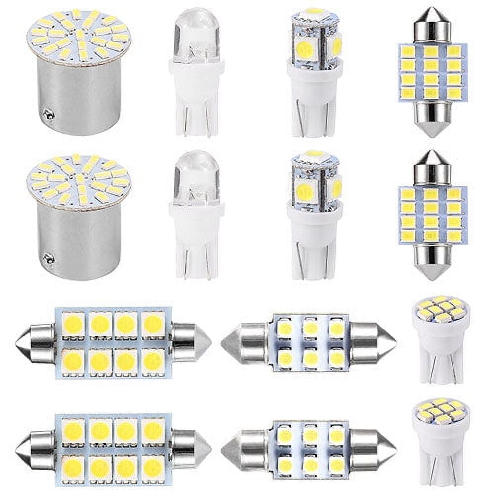 [Pack of 3] 14Pcs T10/31mm/36mm/41mm/1156 Festoon LED Light Bulb ...