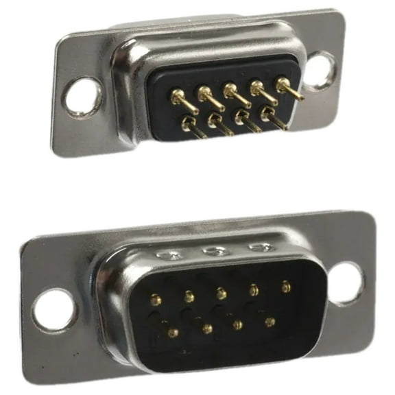 Pack of 3 171-009-113R001 Connector D-Sub Plug 9Position Panel Mount :RoHS