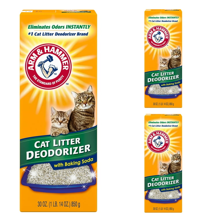 Pack of 3 ARM Hammer Cat Litter Deodorizer 30 oz Walmart