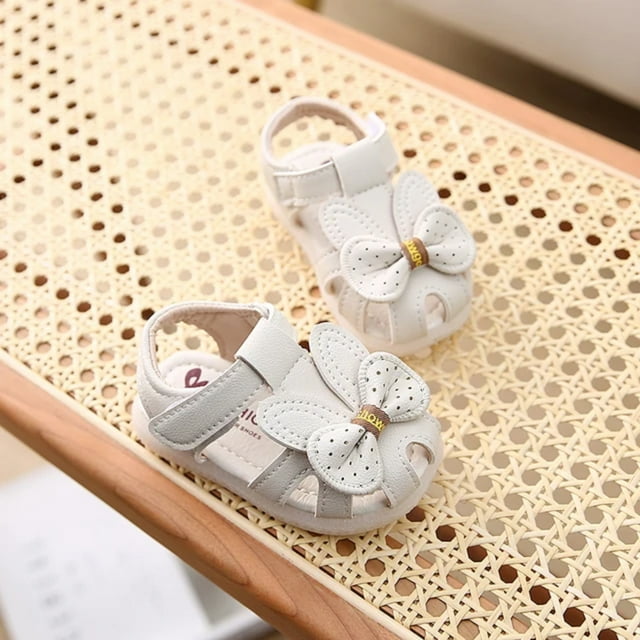 Pack of 3 Adorable Princess Baby Girl Soft Sole Sandals for 01 Year