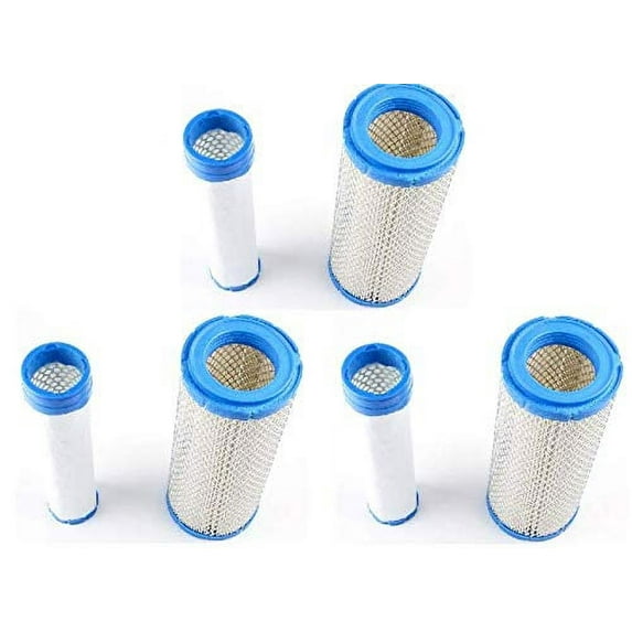 Pack of 3 Air Filters & Pre Filters Replaces Kohler 2508301-s / 2508304-s Kawasaki 11013-7020 / 11013-7019