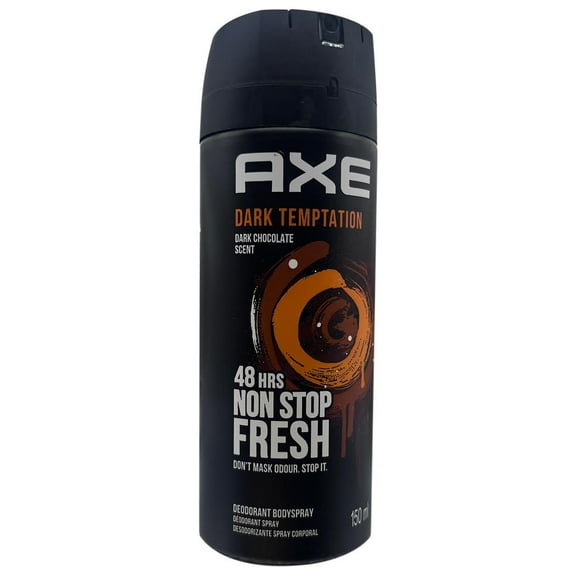 Pack of (3) Axe Deodorant Body Spray, Dark Temptation, 150ml
