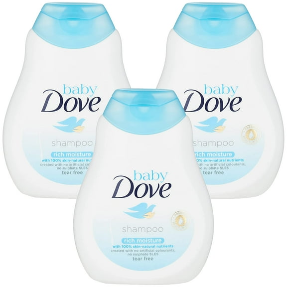 Pack of (3) Baby Shampoo Rich Moisture 200 Ml