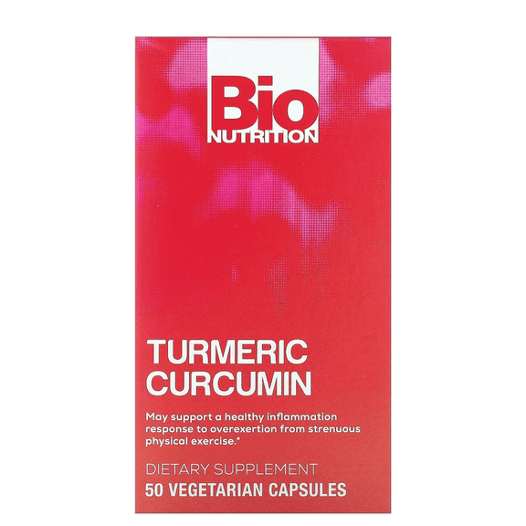 Pack of 3, Bio Nutrition Turmeric Curcumin, 50 Count
