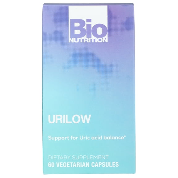 Pack of 3, Bio Nutrition Urilow Dietary Supplement, 60 vc