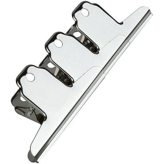 Pack of 3 Bulldog Clips 3 Inch, Stainless Steel Large Metal Hinge Clips, Money File Binder Clips for Pictures, Photos, Home Office Supplies