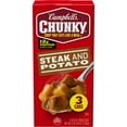 thumbnail image 1 of (Pack of 3) Campbell’s Chunky Soup, Steak and Potato Soup, 16.3 oz Can, 1 of 15