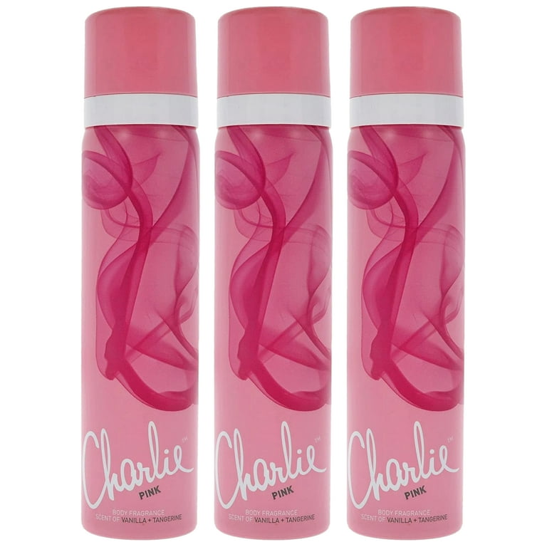 Charlie Pink Body Spray By Revlon - 2.5 oz Charlie Pink Body Spray By Revlon - 2.5 oz