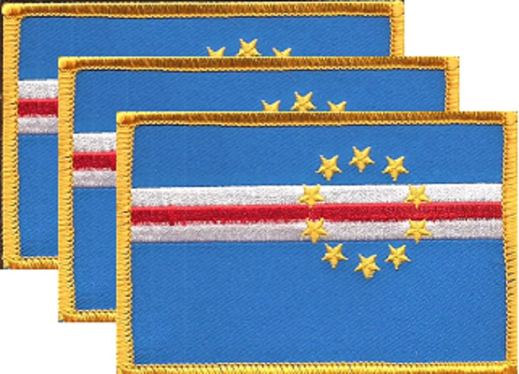 Pack of 3 Country Flag Patches 3.50