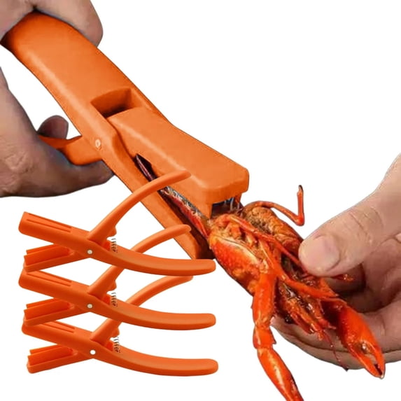 Pack of 3 Crawfish Shelling Tool, Crawfish Peeler Device Shrimp Peeler Crawfish Tail Remover Shrimp Peeler Seafood Tool Portable Kitchen Gadgets