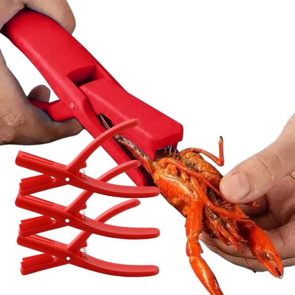 Pack of 3 Efficient Crayfish Shelling Device Shrimp Peeler, Crawfish Shucker, Portable Kitchen Gadget, Crawfish Sheller Seafood Tool