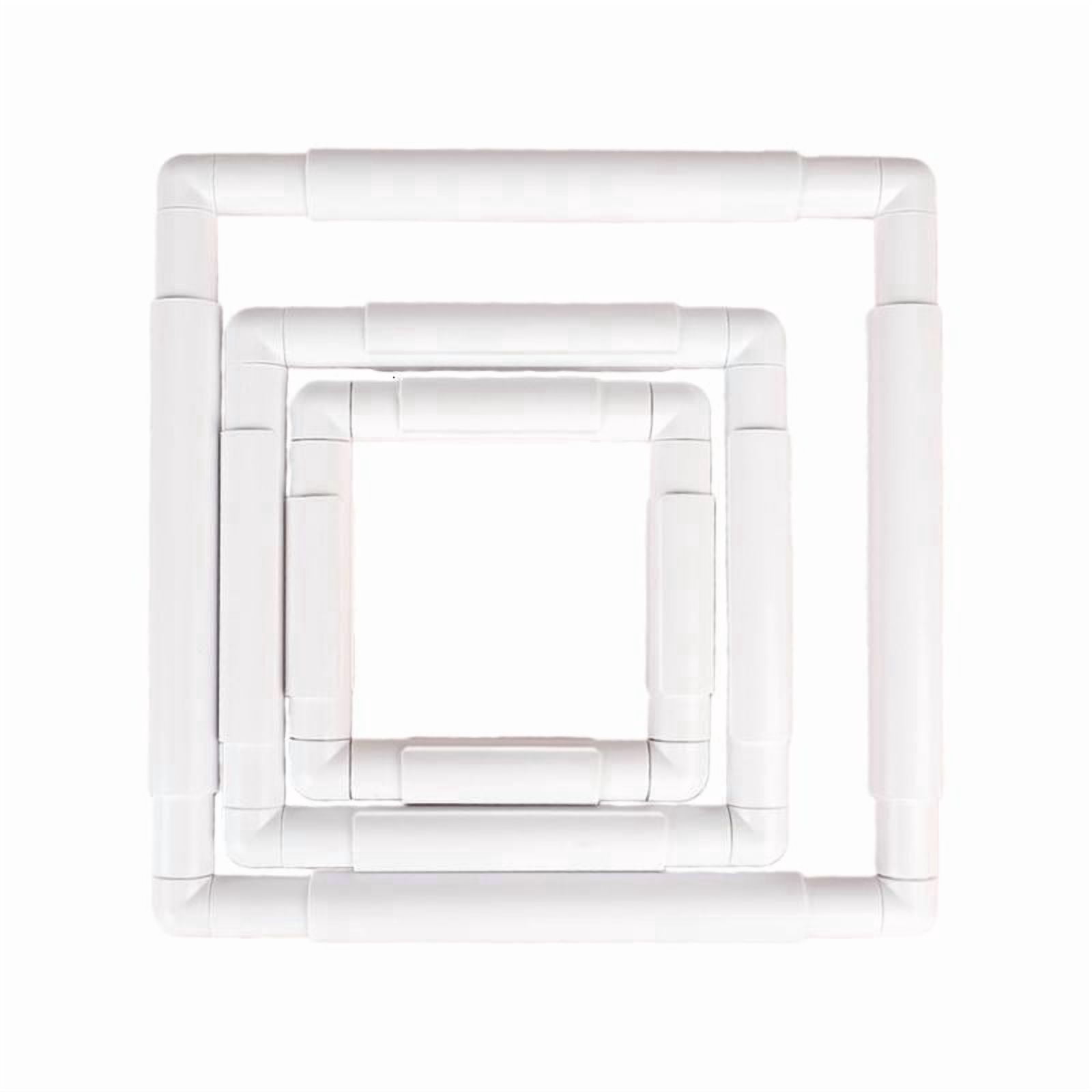 Pack of 3 Embroidery Frame for Crosses Stitching and Punch Needle Crafting