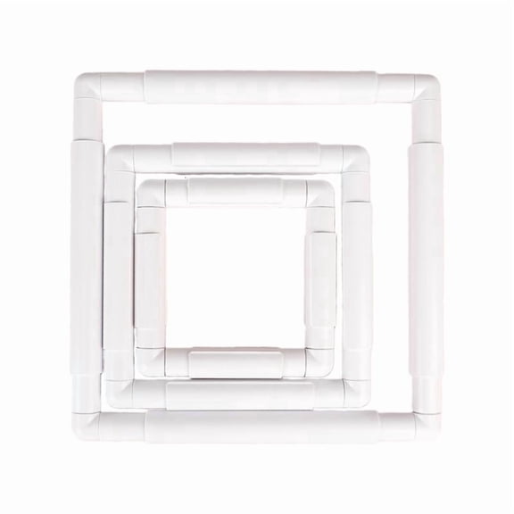 Pack of 3 Embroidery Frame for Crosses Stitching and Punch Needle Crafting