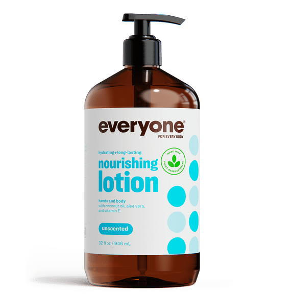 Pack of 3, Everyone Unscented 2in1 Nourishing Lotion, 32 oz