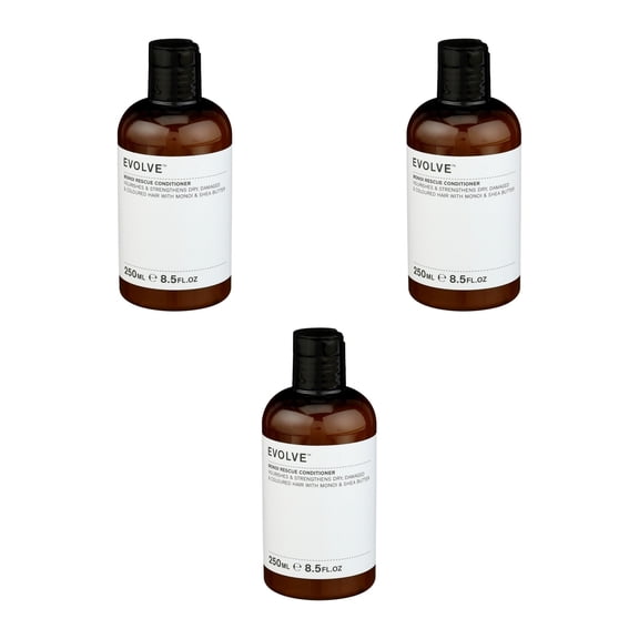 (Pack of 3) Evolve Organic Beauty Monoi Rescue Conditioner 8.5 Oz