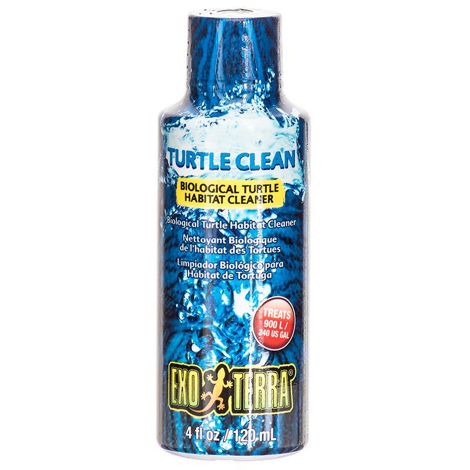 [Pack of 3] Exo Terra Turtle Clean Biological Turtle Habitat Cleaner 4 ...