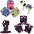 thumbnail image 1 of Pack of 3 Female Dog Diapers Cat Waterproof Leak Proof Washable Sanitary Panties for Small Medium and Large Pets, 1 of 6