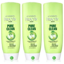 Pack of (3) Garnier Fructis Pure Clean Conditioner, 13-Fluid Ounce