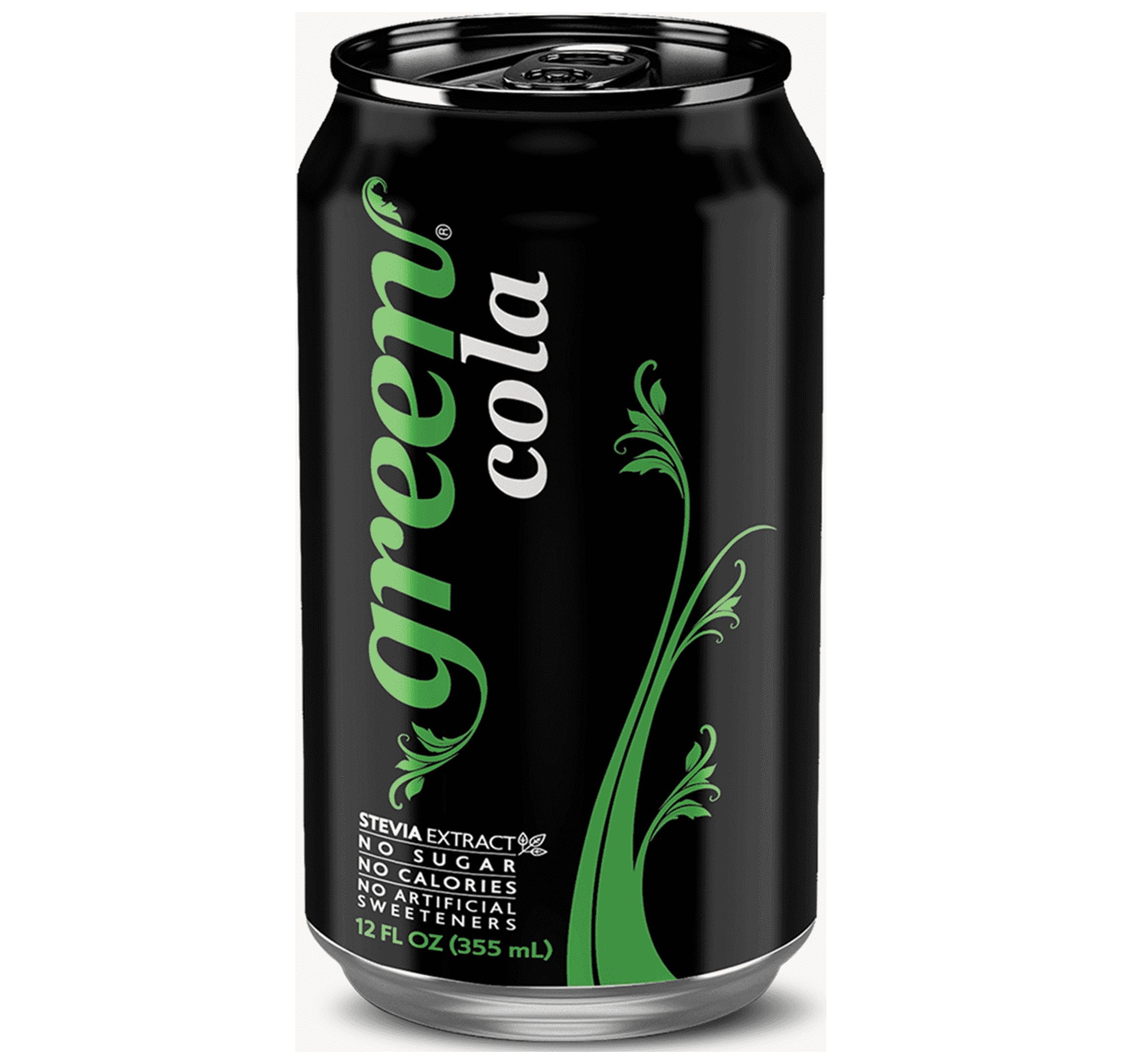(Pack of 3) Green Cola Original Carbonated Soft Drink, 8 count - 96 fl oz