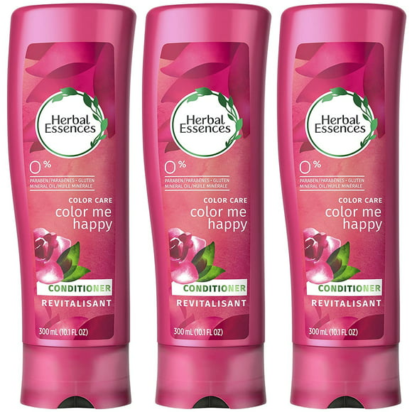Pack of (3) Herbal Essences Color Me Happy Conditioner for Color-Treated Hair, 10.1 fl oz