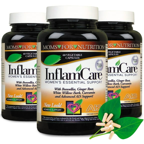 (Pack of 3) InflamCare Essential Turmeric Synergy Women's Support Formula