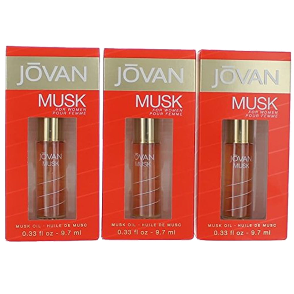 Jovan Musk Type Essential Oil Fragrance Perfume Body Oil 1/3oz 