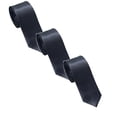 thumbnail image 1 of Pack of 3 Men's Ties Solid Color 1.97" Necktie Plain Business Wedding Ties For Men (Dark Gray 3PCS M), 1 of 3