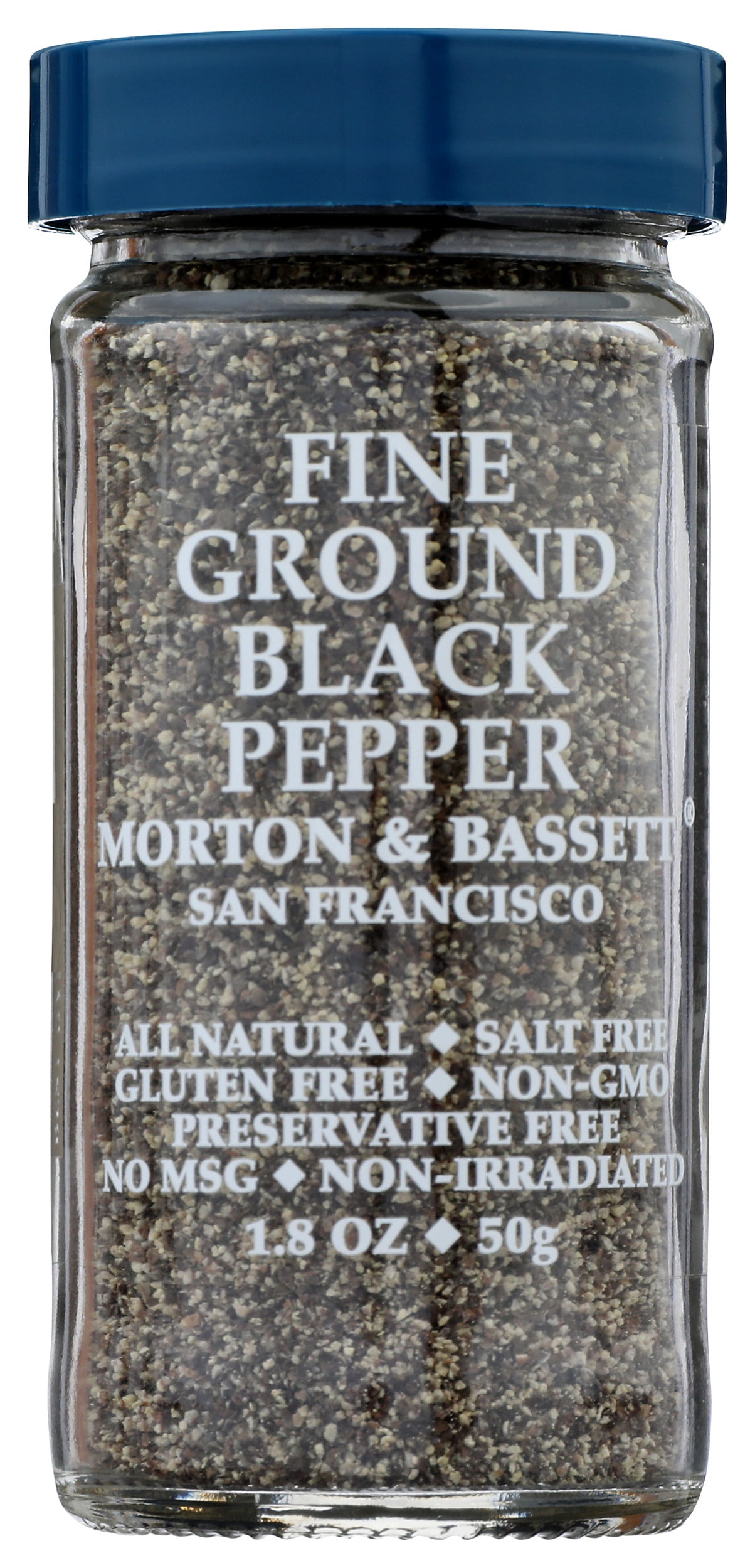 Pack of 3, Morton & Bassett Fine Ground Black Pepper, 2 oz