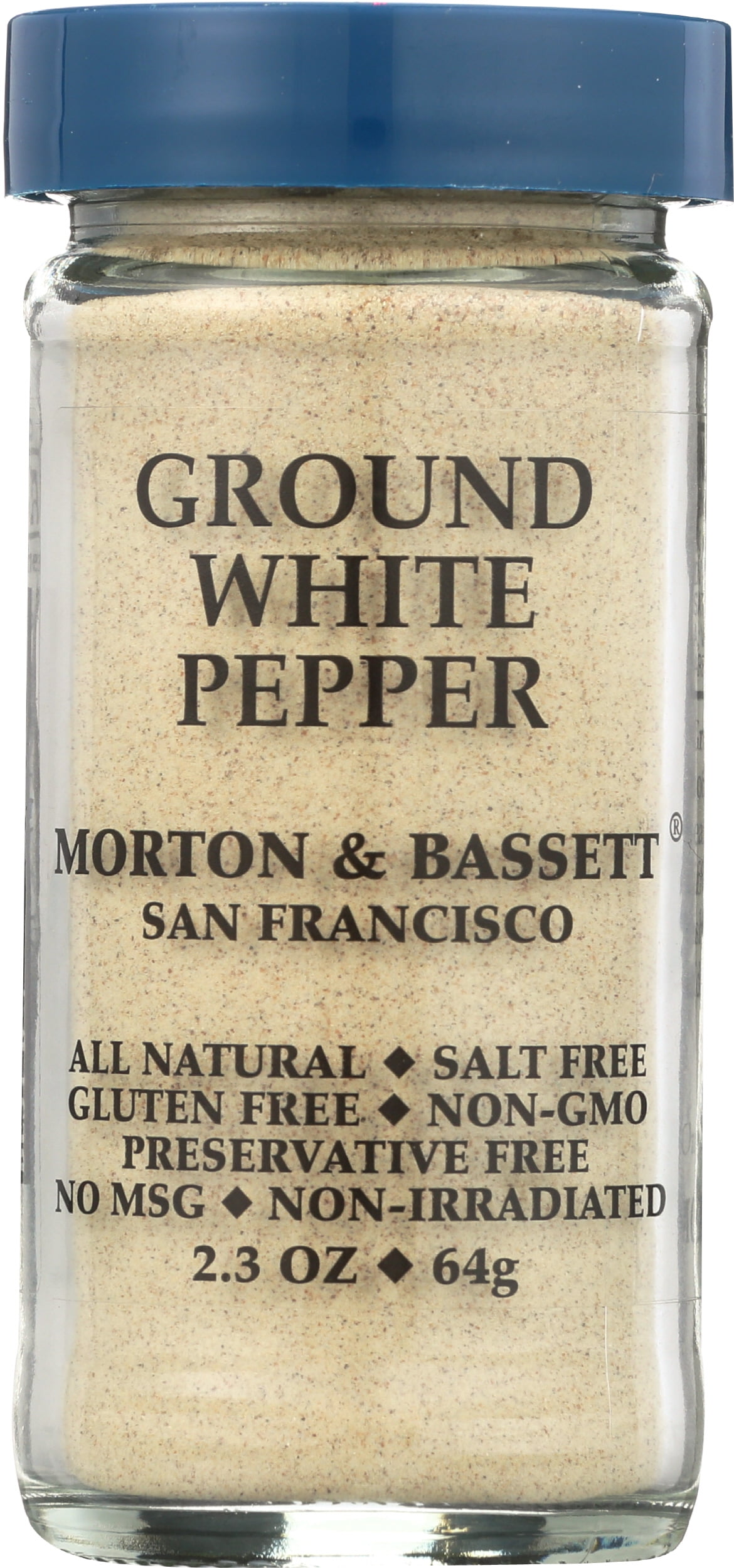 (Pack of 3), Morton & Bassett Ground White Pepper, 2.3 oz