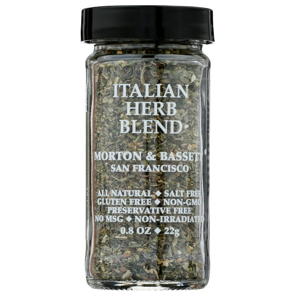 Pack of 3, Morton & Bassett Italian Herb Blend, 0.8 oz
