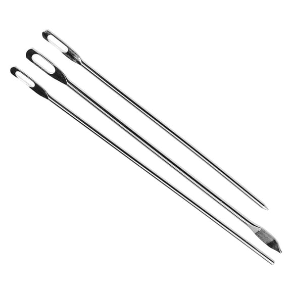 Pack of 3 Multifunctional Drawstring Threader Stainless Steel Drawstring Threader Waistband Elastic Cord Threading Tool