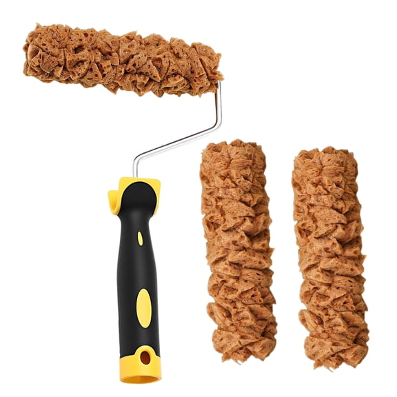 Pack of 3 Multipurpose Drywalls Compound Rollers With Frame Designs for Easy and Effective Wall Coating Daily Use