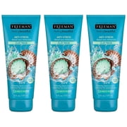 Pack of 3 New reeman Anti-Stress Clay Facial Mask with Dead Sea Minerals, Balancing and Clearing Beauty Face Mask, 6 oz