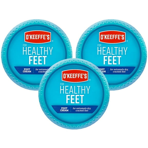 Pack of 3 O'Keeffe's Healthy Feet 2.7 oz.