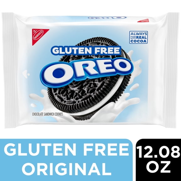 Pack of 3 Oreo Gluten Free Chocolate Sandwich Cookies, 12.08 oz (packaging may vary)