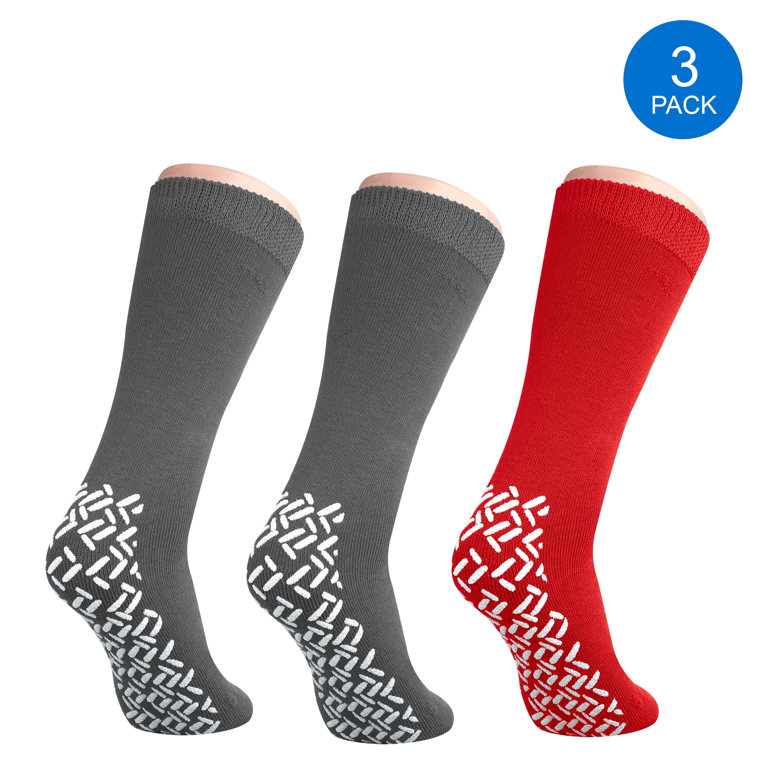 NOBLES HEALTH CARE, Bariatric Slipper Socks, 3pk, XXXL - Walmart.com