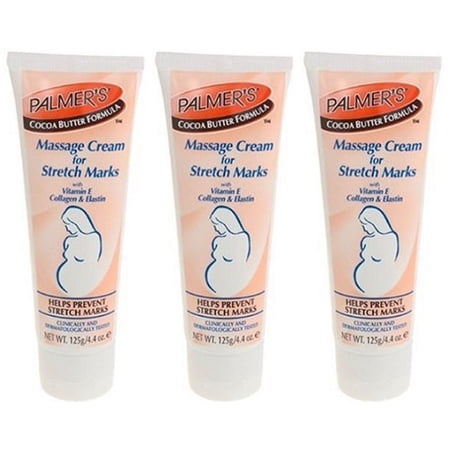 Pack of (3) Palmers Cocoa Butter Formula Massage Cream For Stretch Marks