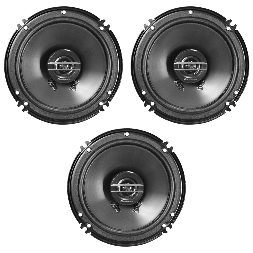 Pioneer TS-G1620F 6.5" 2-Way Coaxial Car Speakers - 250 Watts Max, Pair Of Speakers