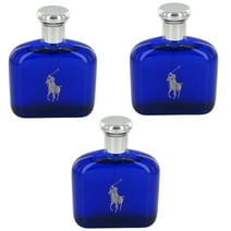 Pack of (3) Polo Blue by Ralph Lauren for Men - 4.2 oz EDT Spray