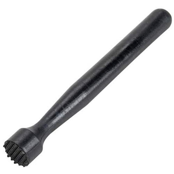 (Pack of 3) Poly Black Bar Muddler Netted Head Professional Drink Muddler Bartender Tool