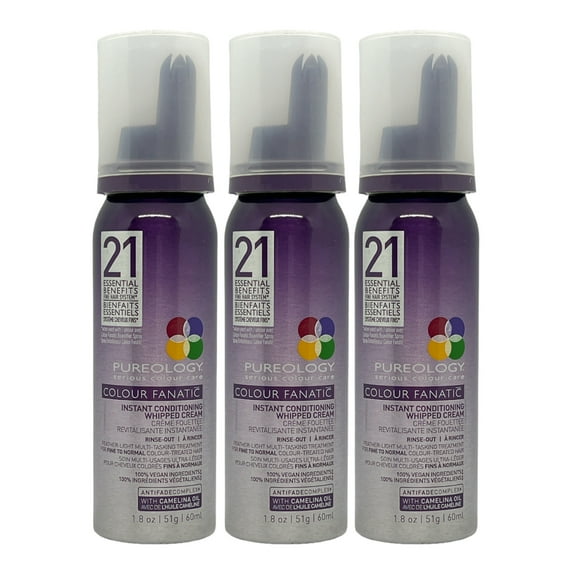 (Pack of 3)Pureology Colour Fanatic Instant Conditioner Whipped Cream 1.8oz 51g