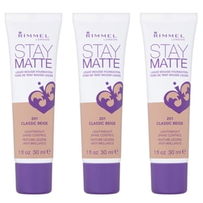 Pack of (3) RIMMEL LONDON Stay Matte Liquid Mousse Foundation - Classic Beige