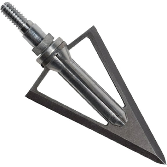 (Pack of 3) RazorSeries 253 Fixed Blade Broadheads by Swhacker, 4-Blade 100 Grain 1" Cut