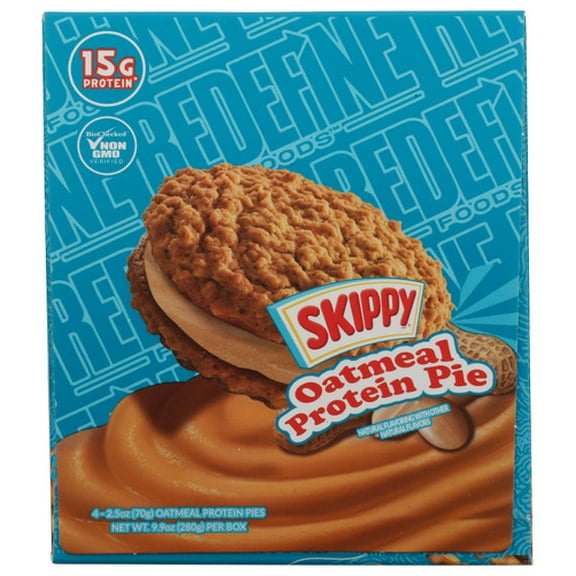 (Pack of 3) Redefine Foods Protein Pie Peanut Butter 4 Ct 9.9 oz