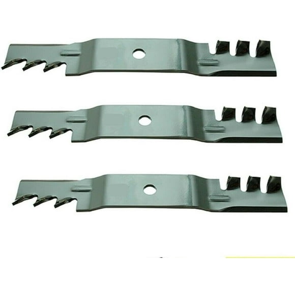 Pack of 3 Replacement Lawn Mower Mulching Blades Fits CUB Cadet Tank for 48" Deck Heavy Duty Blades 942-04417 02005017